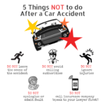 5 Things Not to do after car accident